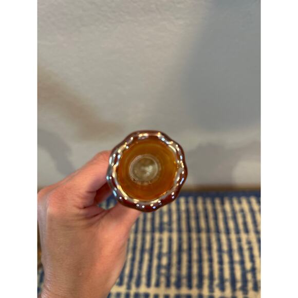 Vintage Carnival Glass Bud Vase - Picture 4 of 6